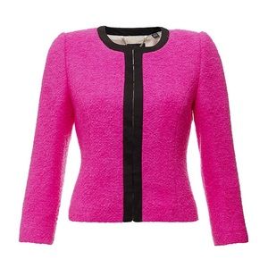 Ted Baker London Neon pink cropped jacket